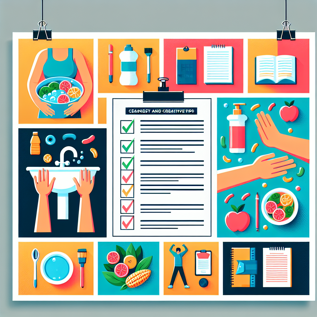 Tips Menggambar Poster Hidup Bersih dan Sehat yang Mudah dan Kreatif