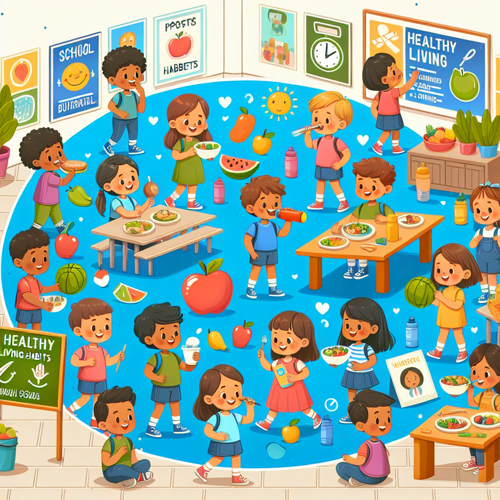 Mendorong Kebiasaan Hidup Sehat di Lingkungan Sekolah Melalui Poster